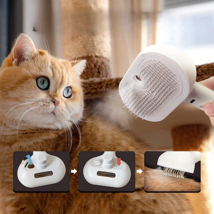 SPAZZOLA A VAPORE PER ANIMALI