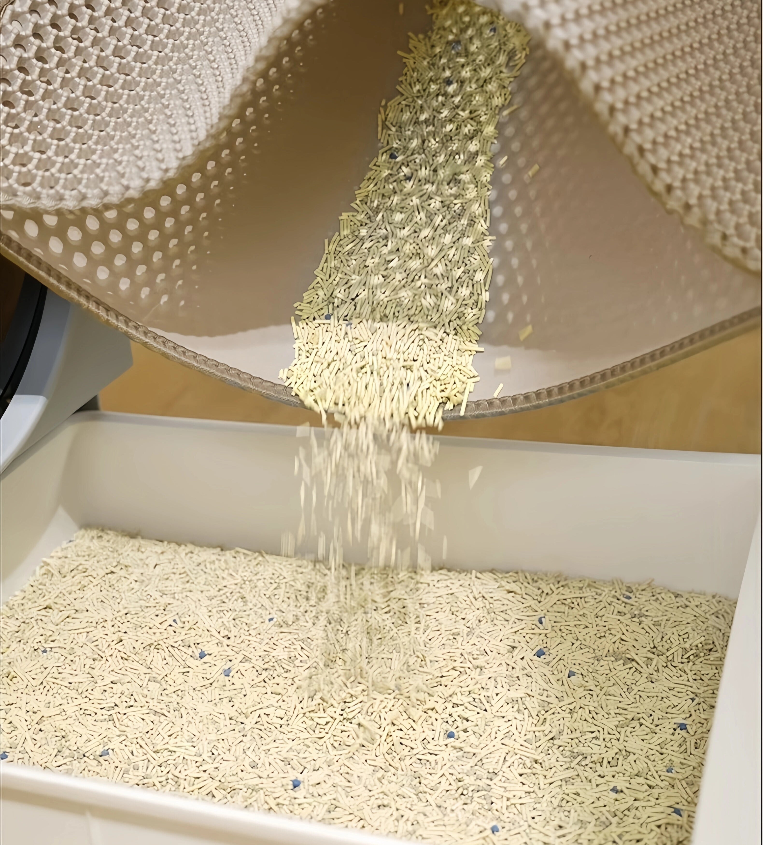 TAPPETINO PER LETTIERA GATTO, IMPERMEABILE, ANTISCIVOLO, LAVABILE E DOPPIO STRATO.