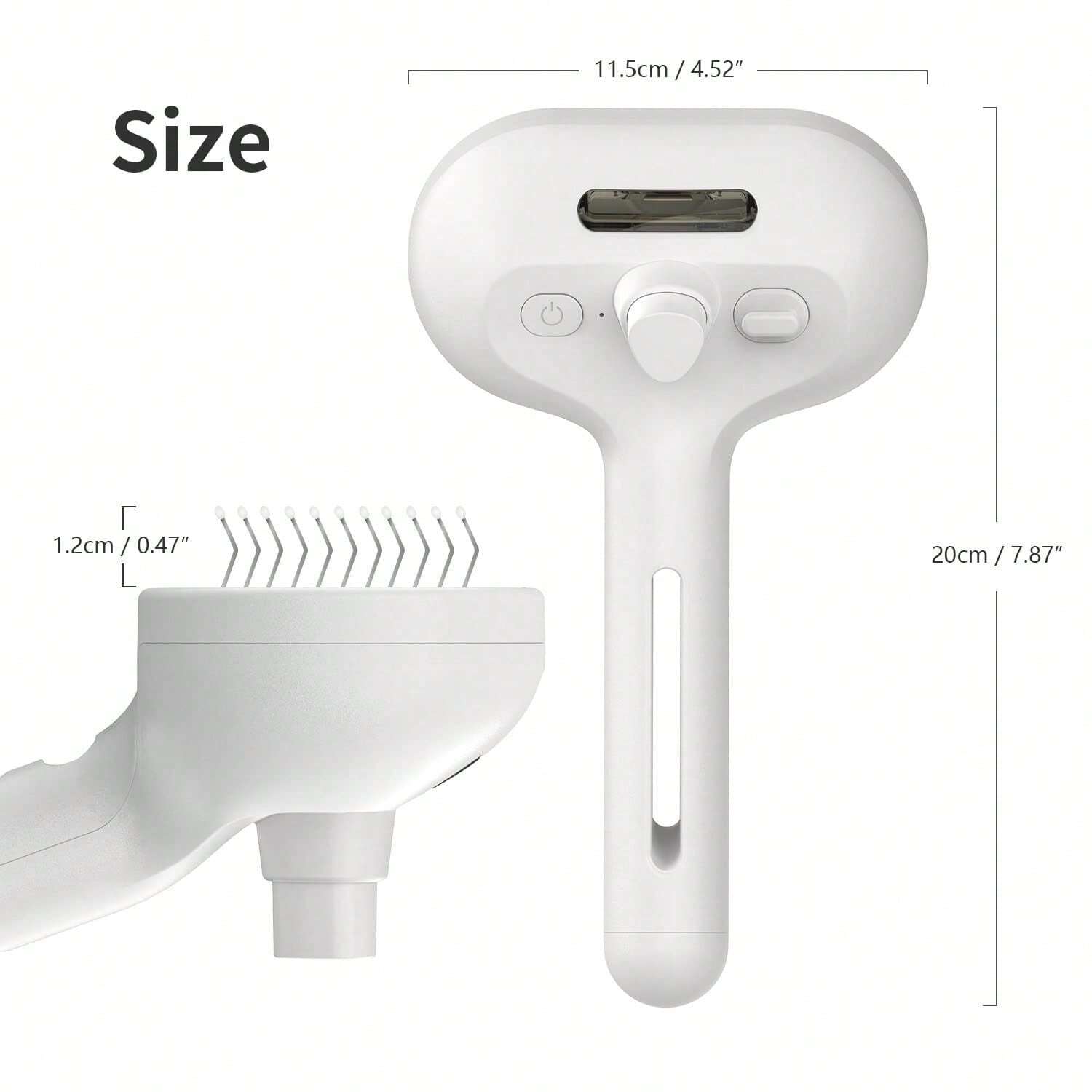 SPAZZOLA A VAPORE PER ANIMALI